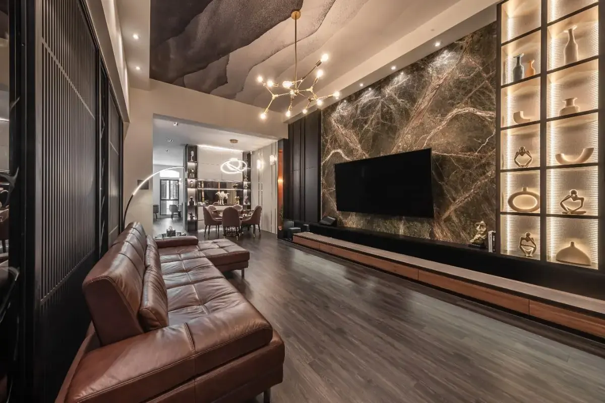 Premium entertainment lounge representation