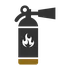 Fire safety icon
