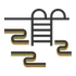 Swimming pool icon